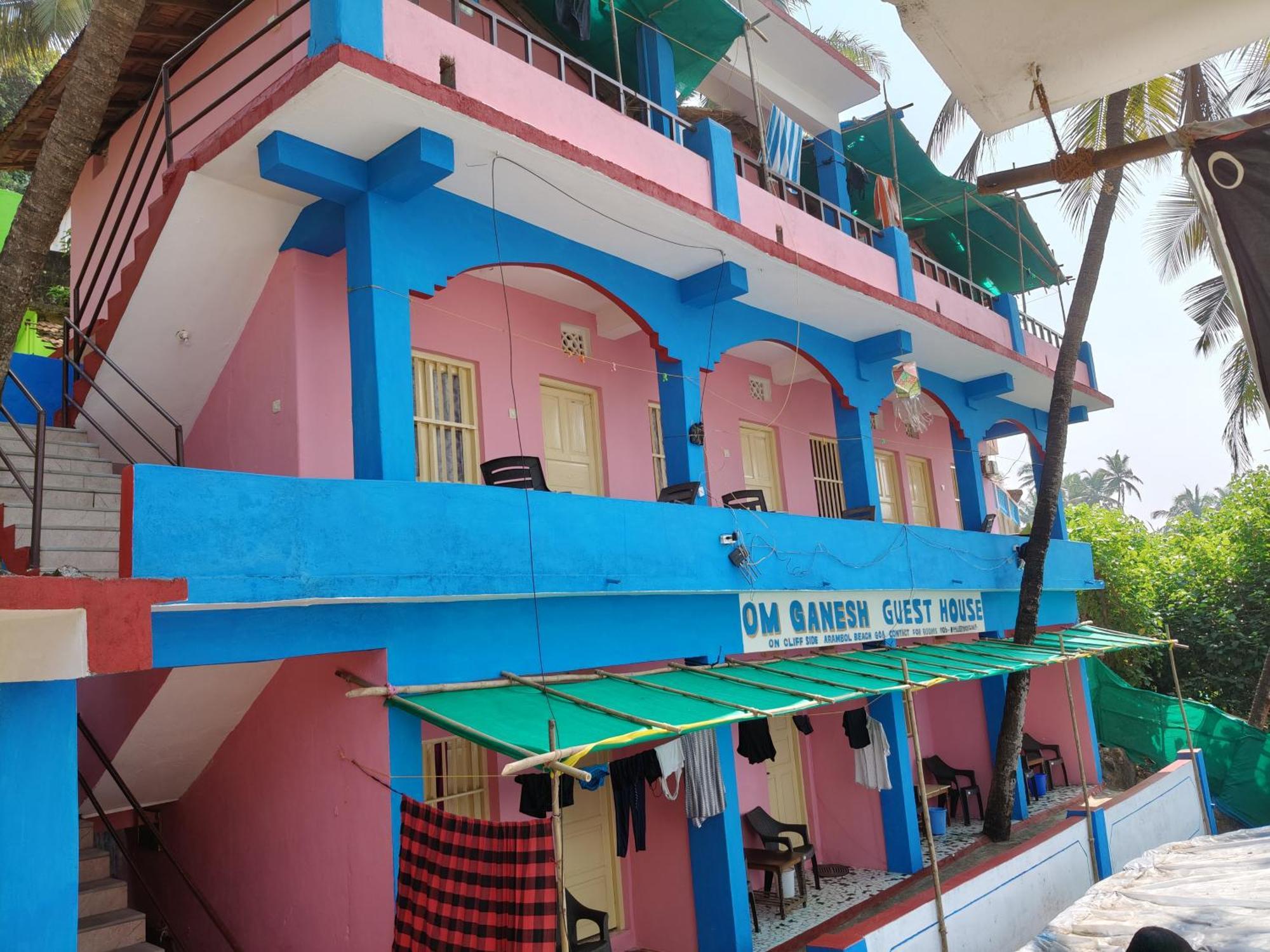 Om Ganesh Guest House Cliffside Arambol Room photo